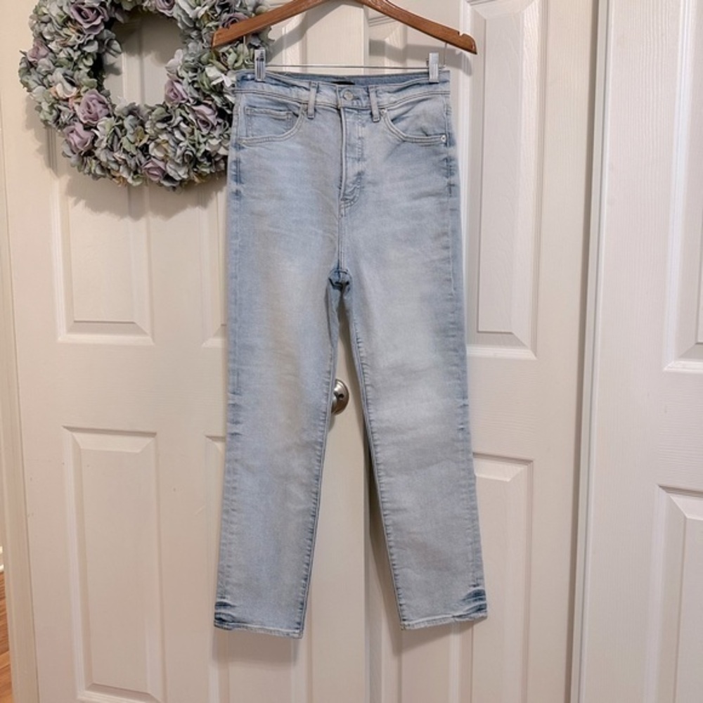Express Slim Super High Rise Jean Stretch